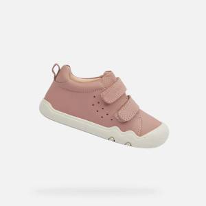 GEOX Старорозови момичешки barefoot маратонки Geox Steppieup Geox | Rozov | Момичешки | 20