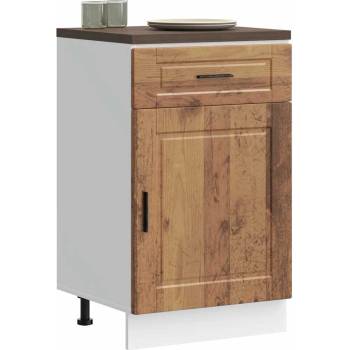 vidaXL Кухненски шкаф Porto, старо дърво, инженерно дърво (853965)