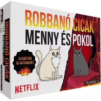 Gémklub Експлозивни котенца - Рай и Ад игра на карти на унгарски език (exp10006)