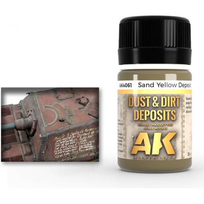 AK Interactive AK4061 Sand yellow deposit 35 ml