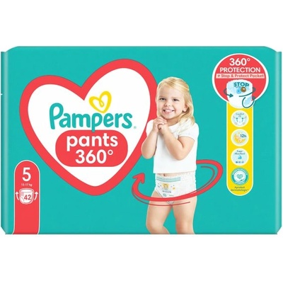 Pampers Гащички Pampers Pants 5 (12-17 кг. ) - 42 броя