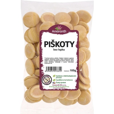 Amaranth Life Amaranth piškoty bezlepkové 50 g