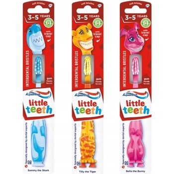 Aquafresh Detská zubná kefka Soft 3 ks