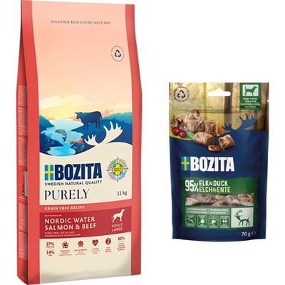 Bozita Purely Adult Large Grain Free Salmon & Beef 11 kg