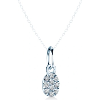 SAVICKI Висулка Savicki: бяло злато, диаманти