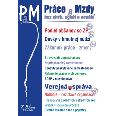 PaM č. 2-3 / 2025 - Povinný podiel občanov so ZP