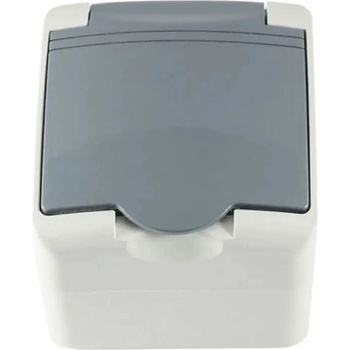 Meloplam КОНТАКТ ip44 ЕДИНИЧЕН СИВ meloplam toni (3800218354158)