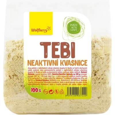 Wolfberry Tebi neaktívne kvasnice dochucovadlo 100 g