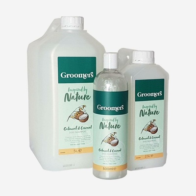 Groomers Přírodní šampon na citlivou pokožku ovesné vločky a kokos 500 ml