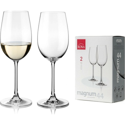 RONA Poháre na biele víno MAGNUM 2 x 440 ml