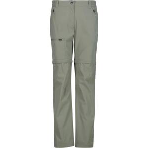 CMP Дамски панталон със свалящи крачоли Cmp Women's 4-Way Stretch Zip Off Pant Zip-off trousers - Avocado - размер 36 (EU) (110-1506-0612)