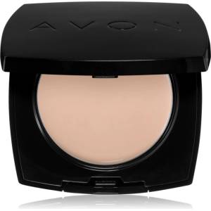 Avon True Colour крем фон дьо тен с пудра ефект цвят 125G Warm Ivory 9 гр
