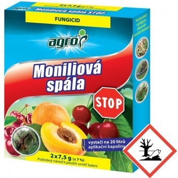 AGRO Plíseň šedá na jahodách 2 x 7,5 g