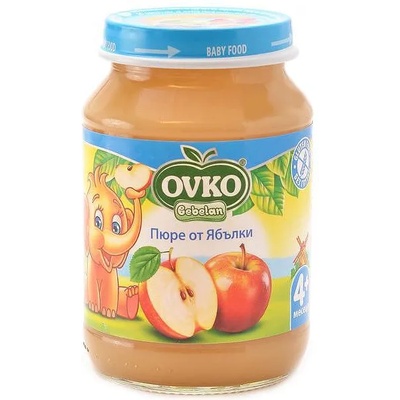 OVKO Bebelan - Пюре ябълки 4 месец 190 гр