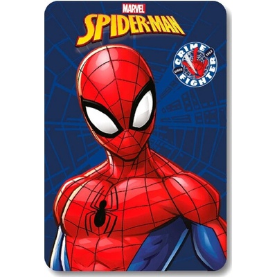 Faro Dětská fleecová deka POLAR SPIDER MAN II modrá