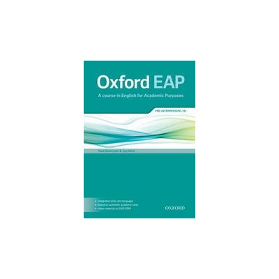 Oxford EAP B1 Student's Book + DVD-ROM Pack -