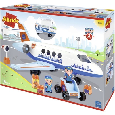 Ecoiffier Abrick dopravní letadlo Happy Jet