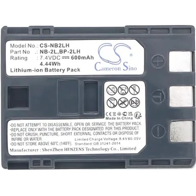 Cameron sino Батерия за фотоапарат /камера CANON NB2LH LiIon 7.4V 600mAh Cameron Sino (CS-NB2LH)