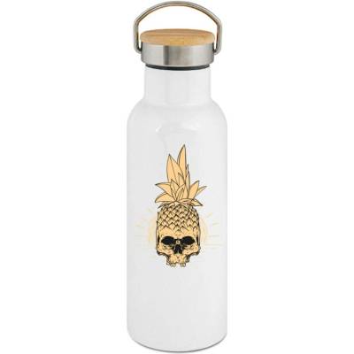 123TRIKO termoska Pineapple skull 500 ml vtipné