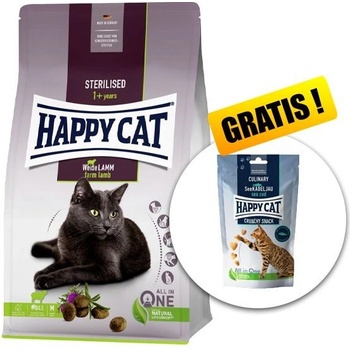 Happy Cat Sterilised Weide-Lamm 1,3 kg