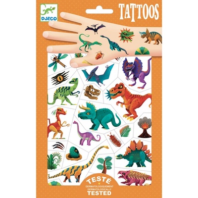 Djeco Body Art Tetování Dino klub