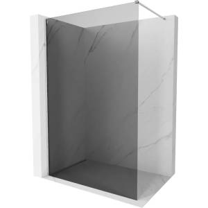 Mexen Kioto-X душ преграда Walk-in 150 x 200 см, графит 10 мм, хром - 800-150-101-01-40-X (800-150-101-01-40-X)