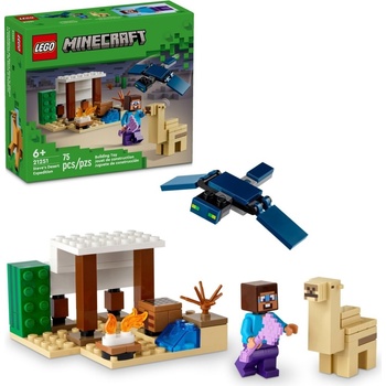 LEGO® Minecraft 21251 Steve a výprava do púšte