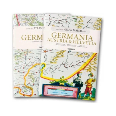 Atlas Maior of 1665, Germania, Austria & Helvetia, 2 Bde. Joan Blaeu,Peter van der Krogt