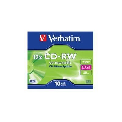 Verbatim CD-RW, презаписваем, 700 MB, 12x, с покритие против надраскване, в кутия, office1_2065120052