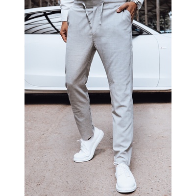 Dstreet pánské kalhoty UX4415 Šedá světle