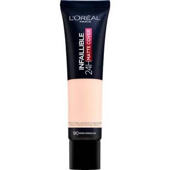 Image 1 of L'Oréal Paris Infaillible 24H Matte Cover Foundation - Дълготраен матиращ фон дьо тен SPF18