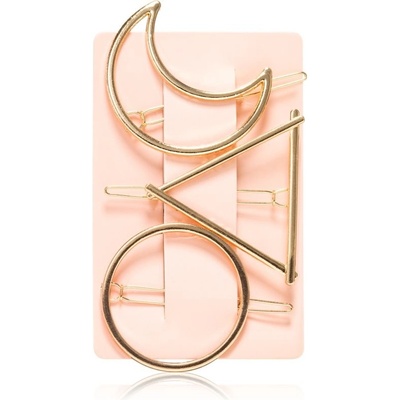 BrushArt Hair Clip sponky do vlasov Simple Shapes 3 ks