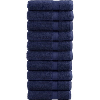 vidaXL Премиум кърпи за ръце SOLUND 10 бр сини 50x100 см 600 gsm (137259)