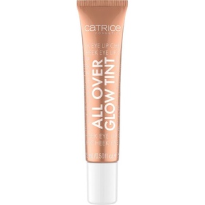 Catrice Течен хайлайтър All Over Glow Tint, 040 Bronze It, 15 ml - baby