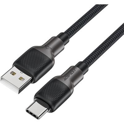 Acefast C10-04 Rychlé nabíjení USB na Type-C 1,2m černý