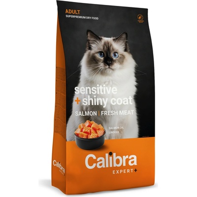Calibra Cat EXPERT+ Adult Sensitive & Shiny coat 6 kg