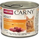 Krmivo pre mačky Animonda Carny Adult hovädzie a kura 200 g