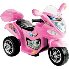 Lean Toys elektrická motorka BJX 88 18W 6V 45Ah růžová