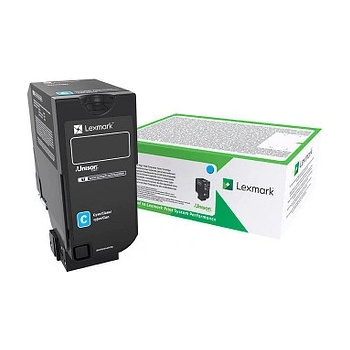 Lexmark Тонер Lexmark 84C2HCE Cyan, висока капацитет (84C2HCE)