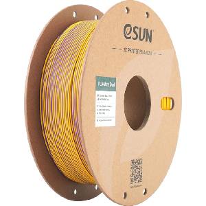 eSUN PLA-Matte Dual Purple Yellow - 1, 75 mm / 1000 g (PLA-MTD175B-ZY1P1)