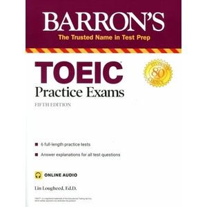 TOEIC Practice Exams (with online audio) | Lin Lougheed (ISBN: 9781506273433)