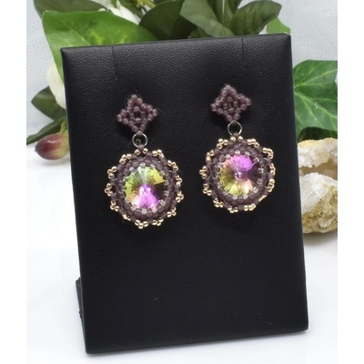 Mijabijoux náušnice s rivoli Swarovski MB00456