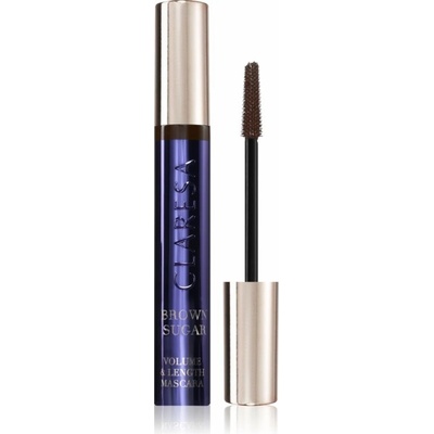 Claresa Brown Sugar Volume & Lenght Mascara Hnědá řasenka pro objem a délku 10 g