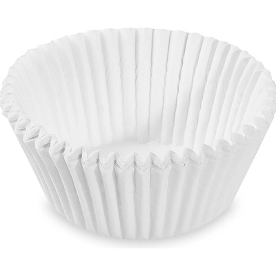 PAP Cukrárenský košíček biely Ø40x24mm 1000 ks