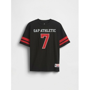 GAP Детска тениска Varsity GAP GAP | Cheren | Момчешки | 104/110