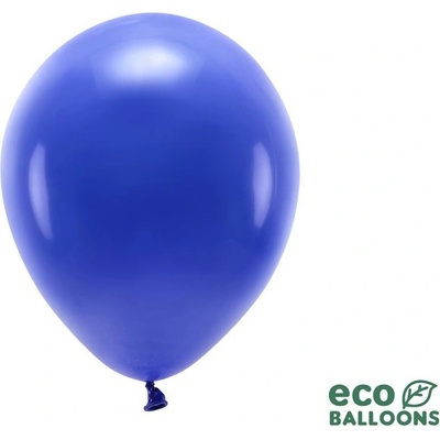 Party Deco ECO30P 074 10 Eko pastelové balóny 30cm Tmavo modrá