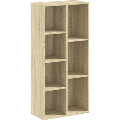 Knihovna dub sonoma 50x25x105 cm kompozitní dřevo