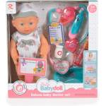Tutu love Комплект Tutu Love - Кукла със стетоскоп и звук, 31 cm, Hippo (110785)