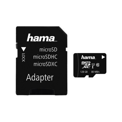 Hama microSDHC 80MBs UHS-I 124158