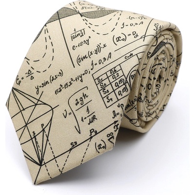 Decofashion Kravata s matematickým motivem